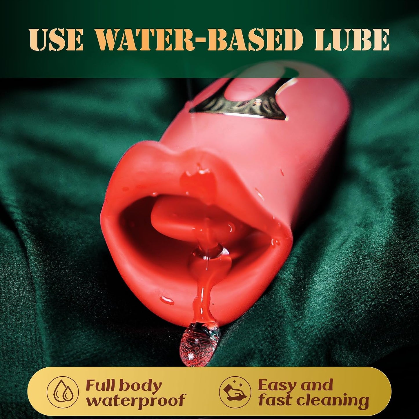 Adult Sex Toys Vibrator, Rose Toy, Rose Sex Stimulator for Women with 10 Vibration Modes and 10 French Kissing Modes, Tongue Sex Toy Vibrator, Clitoral Vibrator for Women, Adult Sex Toys