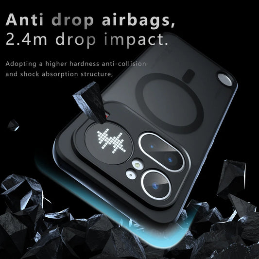 For Magsafe Magnetic Wireless Charging Case For Nothing Phone 4A Pro NothingPhone4A NothingPhone4APro Shockproof Back Coque