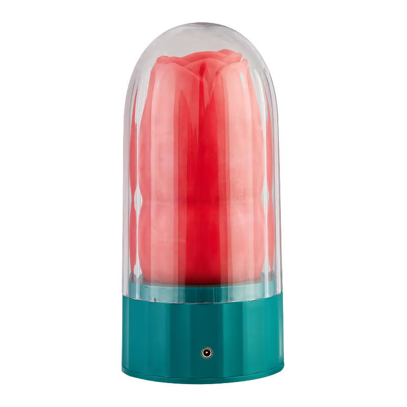3D Rose Heating Male Masturbator