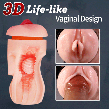 Leten 10 Vibrating Masturbator and Pussy Pockets 2 in 1 APP Control