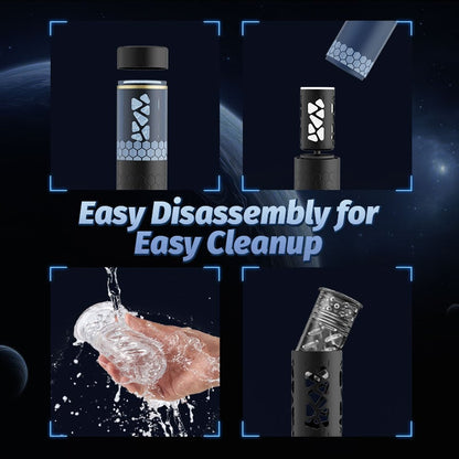 【4.33 IN Depth】STORM CUP 10 Thrusting Spinning Masturbator with Suction Cup Male Masturbator