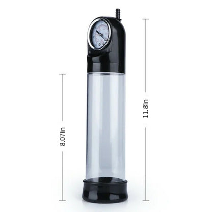Penis Vacuum Pump, Manual Penis Enlarger Enlargement Extend Pump Air Pressure Device, Adult Male Sex Toys for Men Stronger Bigger Pump Professional Power Enhancement Pump