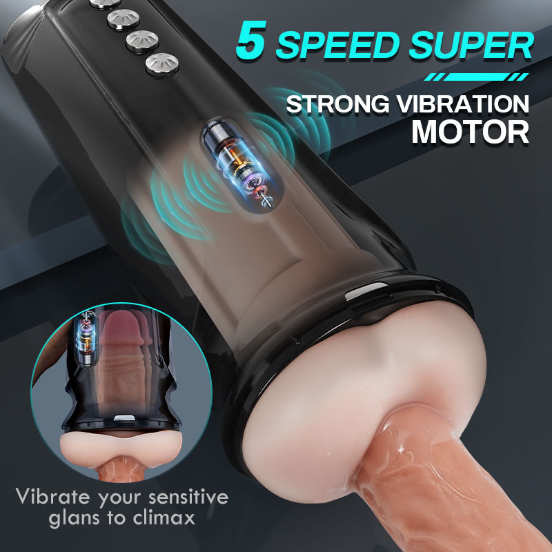 Flapper 5 Vibrating 5 Squeezing and Sucking 7 Swinging Girl on Top Masturbator Pocket Pussy