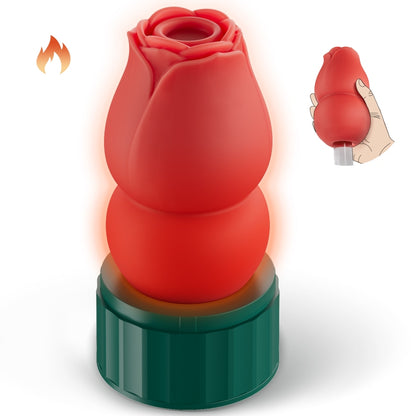 3D Rose Heating Male Masturbator