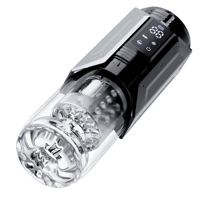Automatic Male Masturbator 7 Thrusting Rotation 7 Vacuum Sucking for Oral Sex LCD Display Masturbator Sex Toys for Men