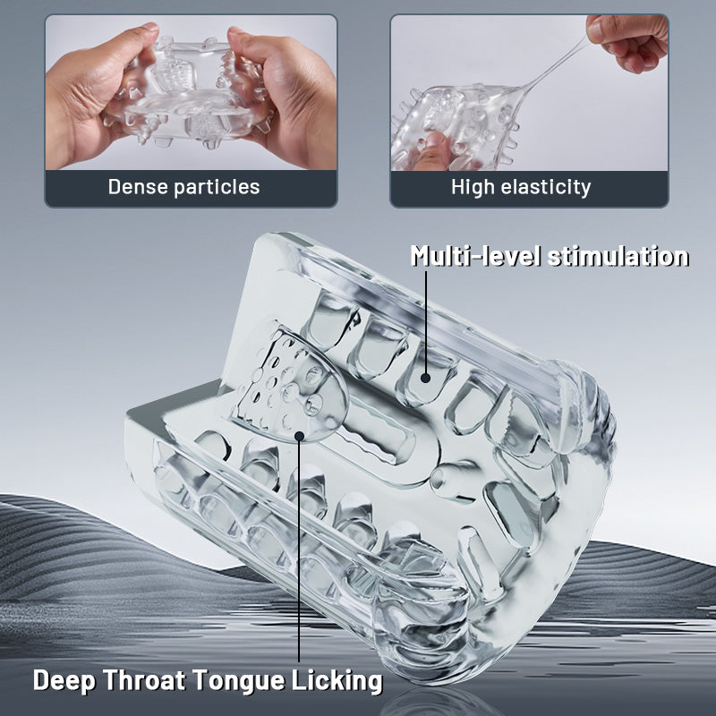 Automatic Male Masturbator 7 Thrusting Rotation 7 Vacuum Sucking for Oral Sex LCD Display Masturbator Sex Toys for Men