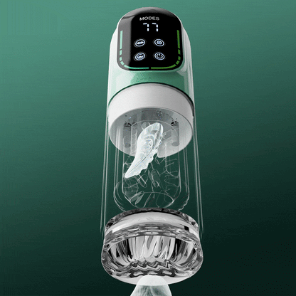4 in 1 Dual Egg Vibrator Automatic Male Rotating Thrusting Telescopic Suction Masturbator Sex Toys for Men