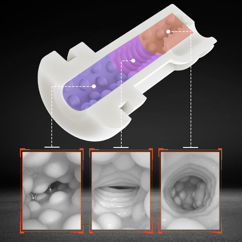 Automatic LCD Sucking Thrusting Telescopic Vibrating Male Masturbator Male Sex Toy