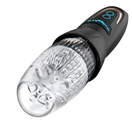 Breathwhirl Automatic Thrusting Rotating Vibration Male Stroker Masturbator Adult Toy