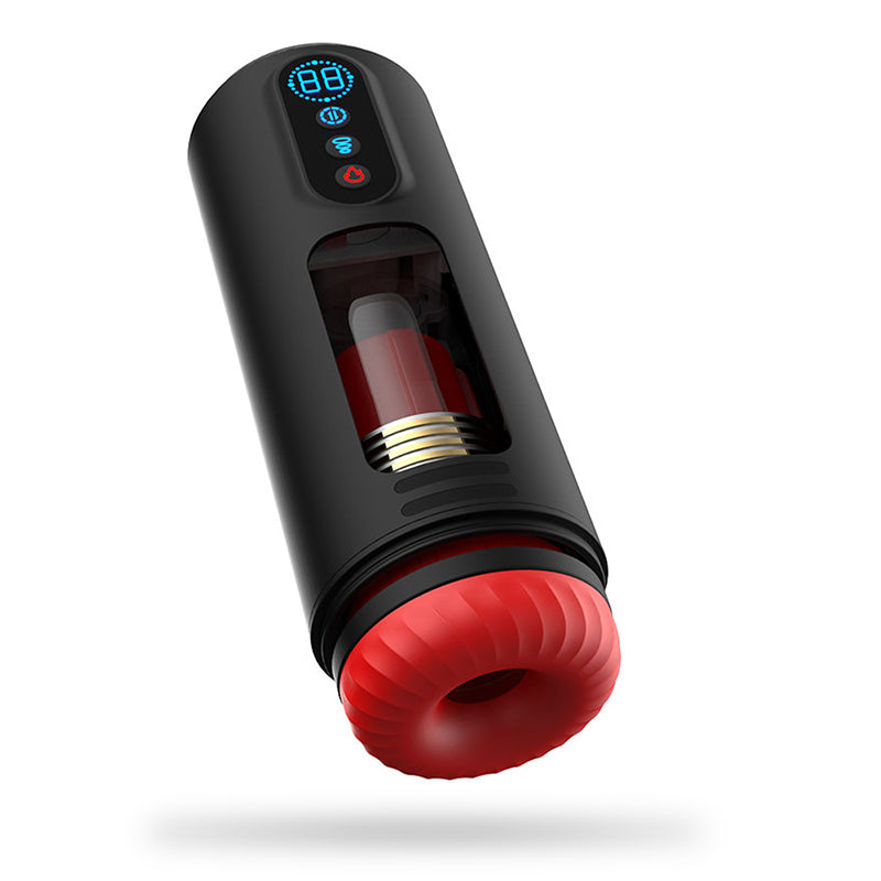 Automatic Male Telescopic Rotation Masturbators Cup 9 Thrusting Telescopic Vibration Sucking Heated Aircraft Male Stroker