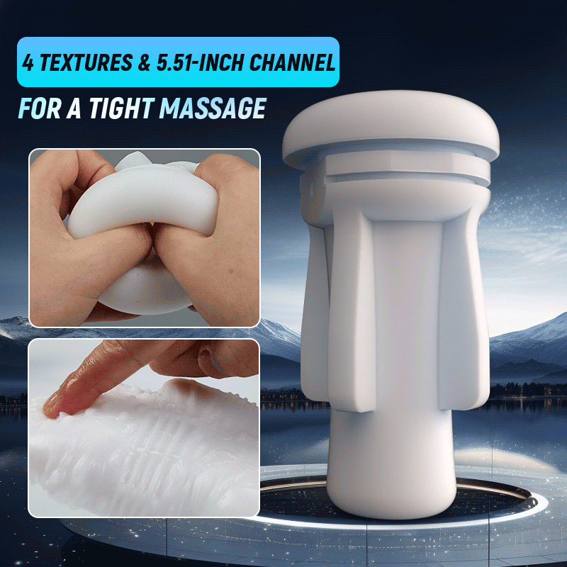 Jackson Self-Lube Automatic 8 Thrusting Telescopic & Sucking Automatic Lubricating Male Masturbator with Strap, Hands Free Thrusting Sex Toys for Men, Adult Pleasure Automatic Stroker, Masturbador para Hombre Blowjobsex Machine