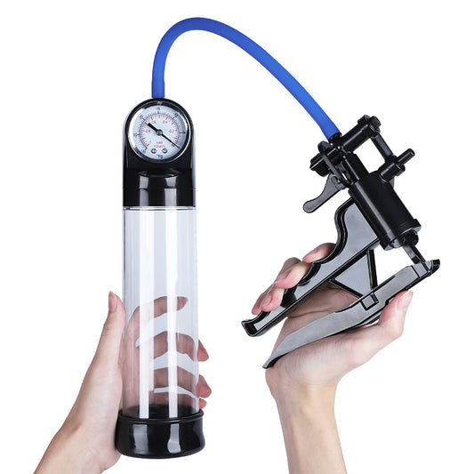Penis Vacuum Pump, Manual Penis Enlarger Enlargement Extend Pump Air Pressure Device, Adult Male Sex Toys for Men Stronger Bigger Pump Professional Power Enhancement Pump