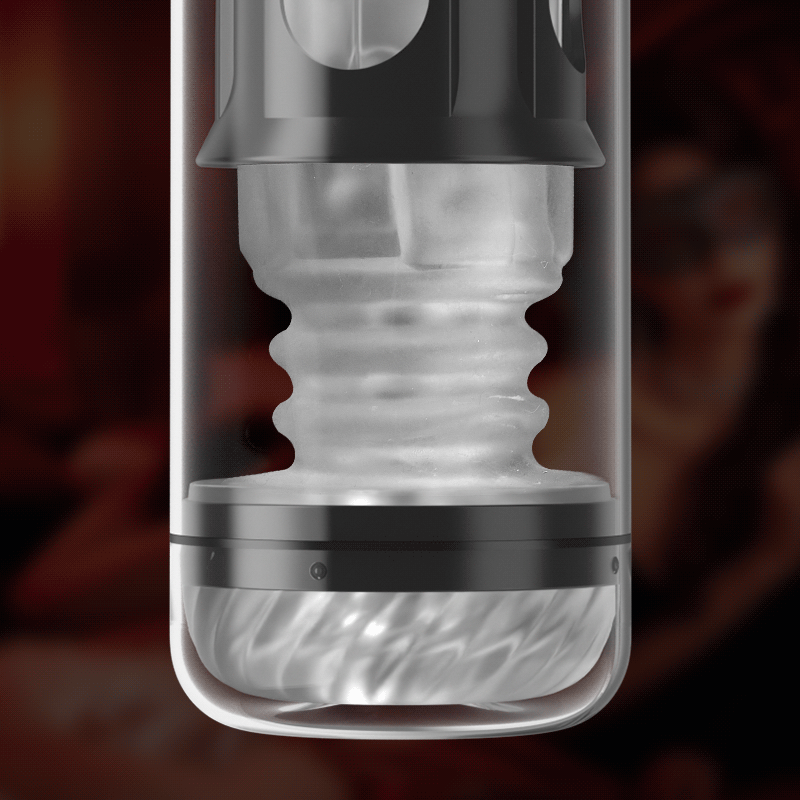 Automatic Male Masturbator Cup 5 Rotating 5 Sucking 7 Vibrating Masturbator & Training 2 IN 1 Adult Toys