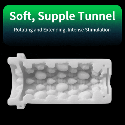 TRYFUN App-Controlled Automatic Thrusting Rotating Heating Smart Masturbator Cup