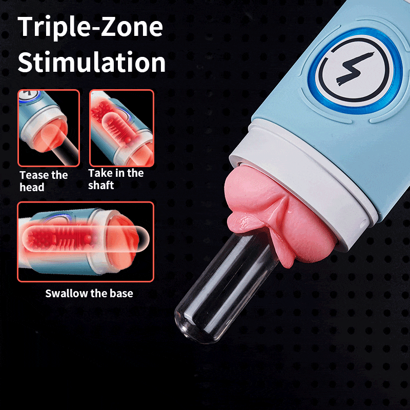 Leten ThundercoreX 6 Thrusting Infrared Heated Realistic Vaginal Masturbator