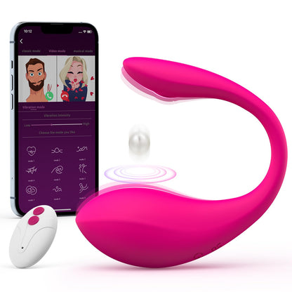 APP & Remote Control Wearable Vibrator, Women Sex Toys with 9 Vibration Modes, Female Sex Toys for Women Vibrater Soft and Quiet, Long Distance Mini Vibrator Bullet Anal G Spot Adult Couples Sex Toy