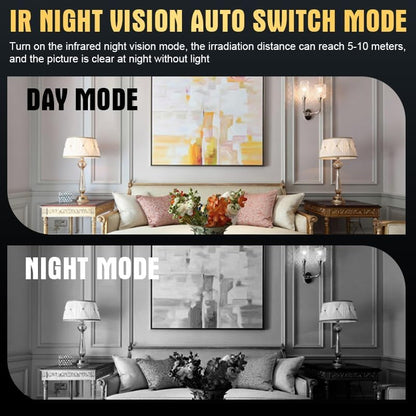 Mini Indoor Security Camera Wireless Home Small Outdoor WiFi Pet Cameras,2026 Upgraded Spy Tiny Nanny Cam, Wide Angle Night Vision,Home Indoor Outdoor Camara No Need WiFi Camaras For House Security