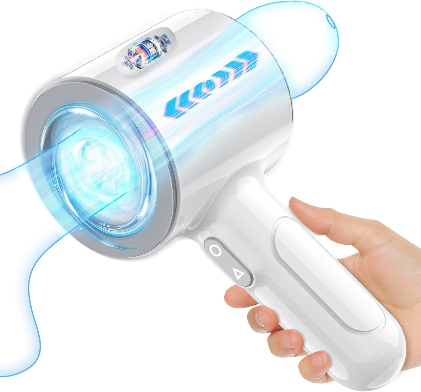 Automatic Thrusting Male Masturbators,Pocket Pussycats Male Masturbators Cup with 7 Thrusting & Vibrating Modes Mens Stroker Blowjob Sex Machine,Dual Open-Ended Penis Massager Self Pleasure Toys