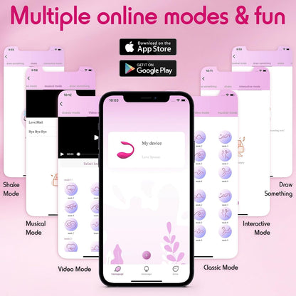 APP & Remote Control Wearable Vibrator, Women Sex Toys with 9 Vibration Modes, Female Sex Toys for Women Vibrater Soft and Quiet, Long Distance Mini Vibrator Bullet Anal G Spot Adult Couples Sex Toy