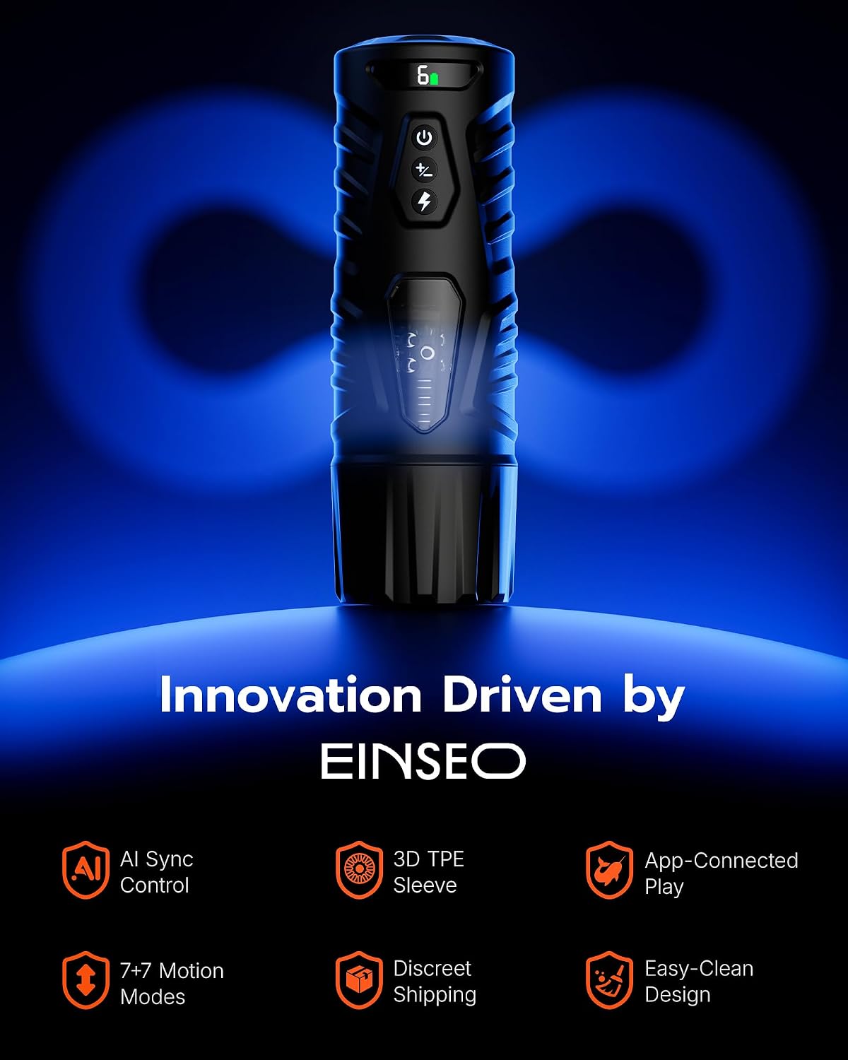 AI Sync Male Masturbator Sex Toys for Men - Adult Toy Male Sex Toys with 7 Thrusting & 7 Rotating Modes, Pocket Pussy Hands Free Sex Machine LCD Display with Visual Window & Mounting Base