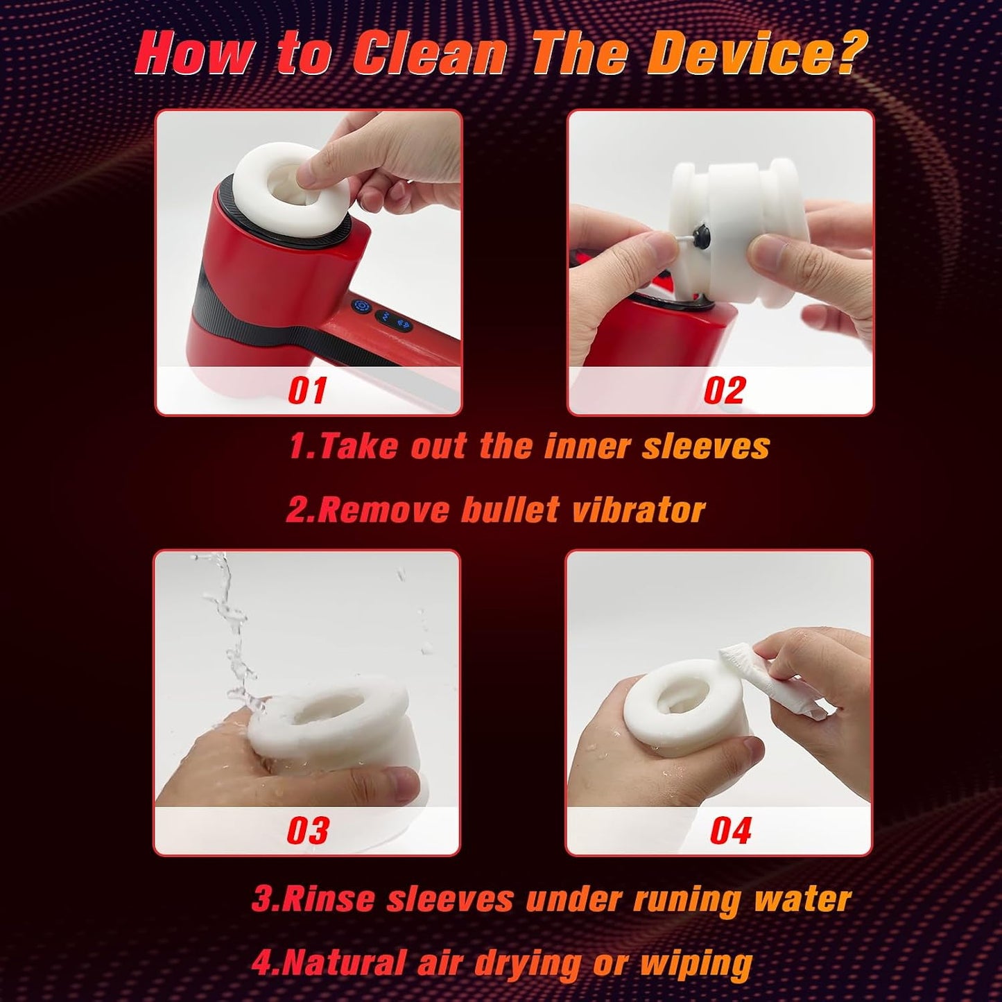 Male Masturbator Adult Sex Toys for Men - Dual-Sleeve Automatic Thrusting Rotating Vibrating Blowjob Sex Machine Oral Sex Toy Stroker Penis Vibrator, Mens Masturbators Cup Pocket Pussy for Men