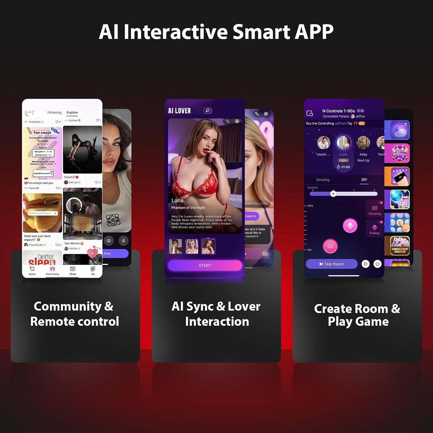 Male Masturbator Penis Pump - AI Powered Pocket Pussy Male Sex Toys for Men with 7 Thrusting Rotating Sucking Licking Modes, Waterproof Adult Sex Toys - Pumps & Enlargers with LCD Fetish Jewelry