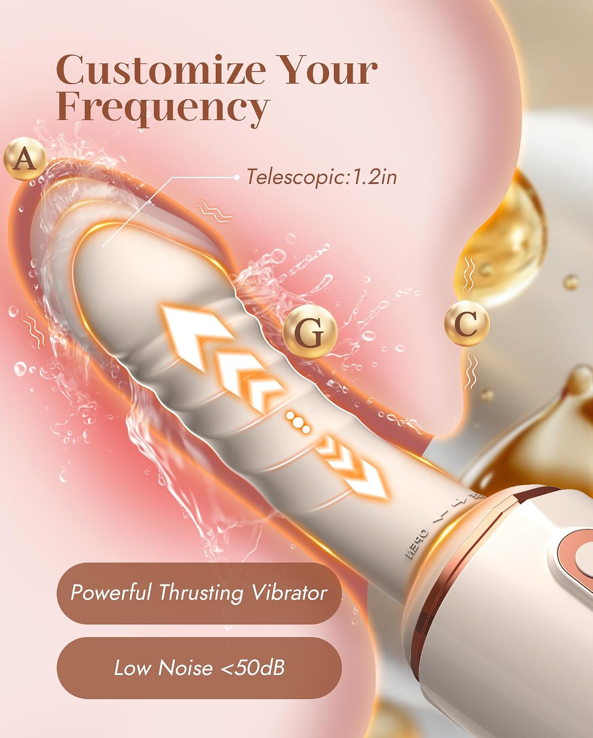 Thrusting Dildo Sex Machine - 14 Thrusting and Vibration Modes with Heating, Dual-Head, and Suction Cup
