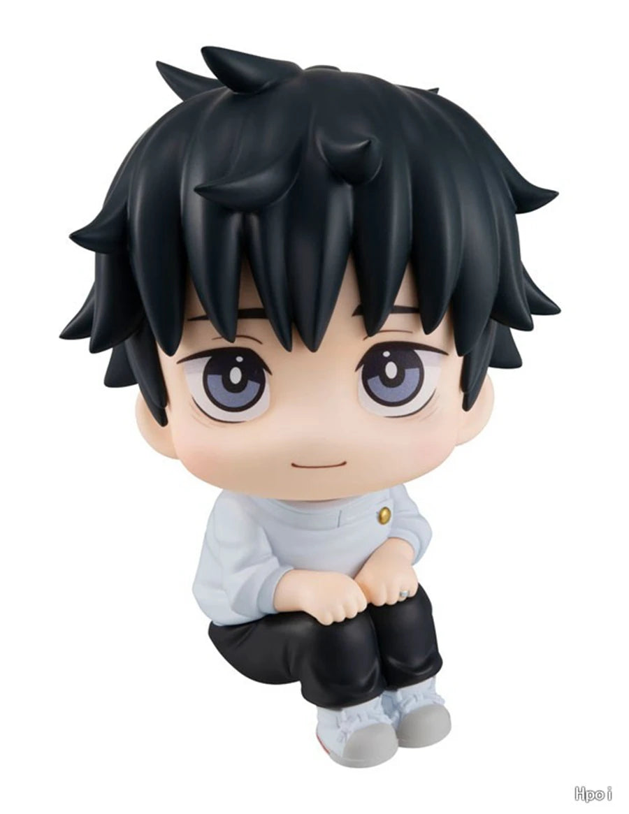 10cm Jujutsu Kaisen Anime Figure Look Up Chousou Action Figure Q Version Satoru Gojo/Geto Suguru Figurine PVC Collection Toys
