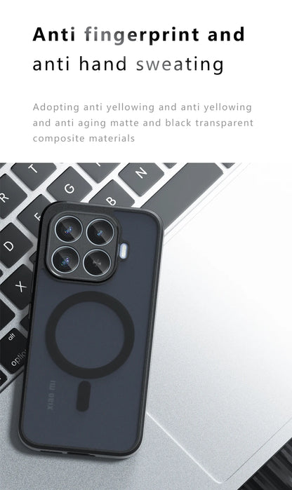 For Magsafe Magnetic Wireless Charging Case For Xiaomi 17T Pro Xiaomi17T Xiaomi17TPro 5G Shockproof Back Coque