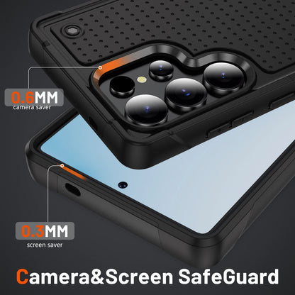 Three Layer Military Grade Case for Samsung Galaxy S25 Ultra S24 Plus S23 FE S22 S21 Ultra S 25 24 Phone Cover Cases