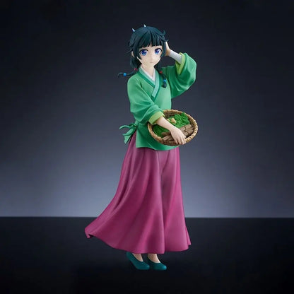 The Apothecary Diaries Maomao Figure - Dual Pose Anime Statue, Collectible Desktop Display Model with Base, Official Gift