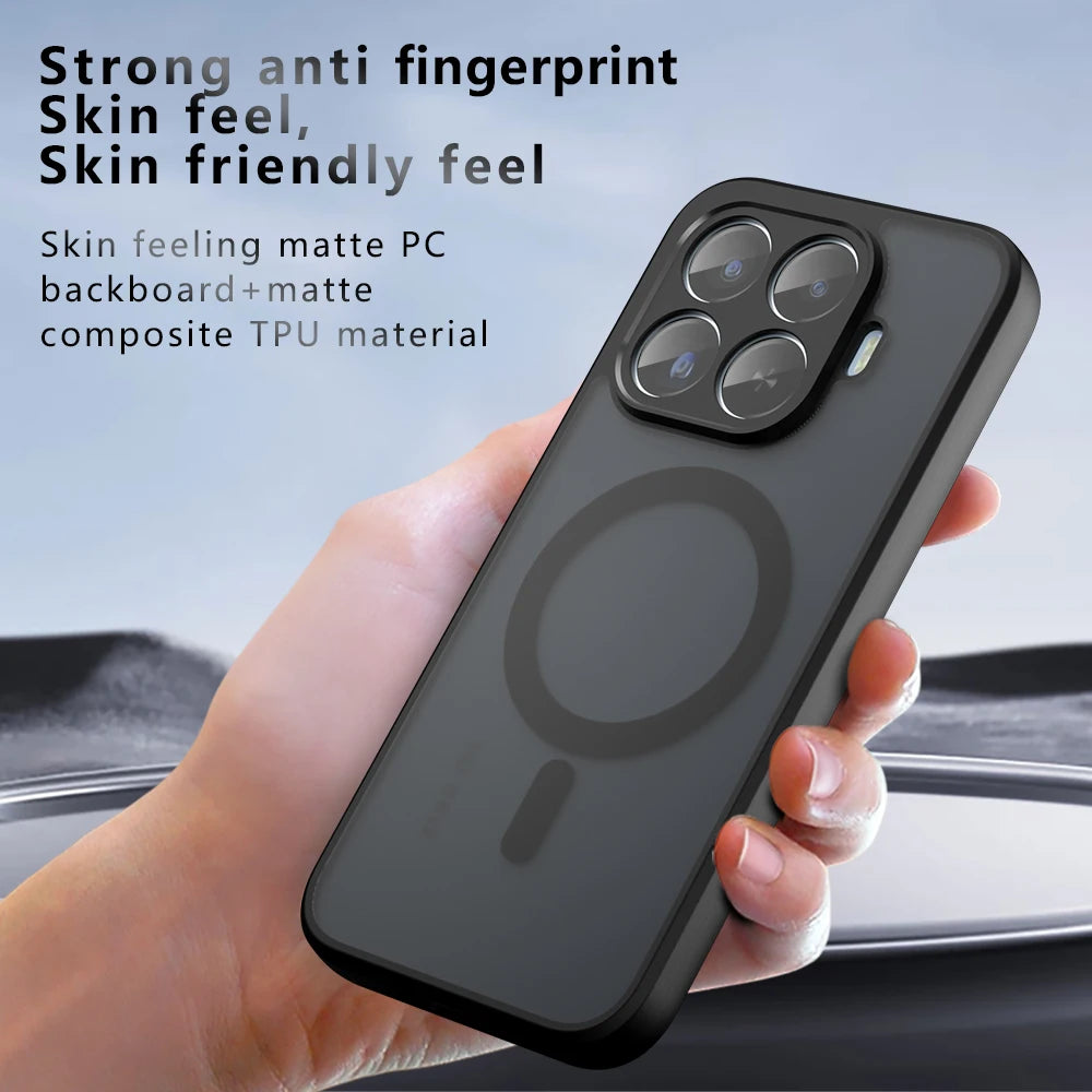 For Magsafe Magnetic Wireless Charging Case For Xiaomi 17T Pro Xiaomi17T Xiaomi17TPro 5G Shockproof Back Coque