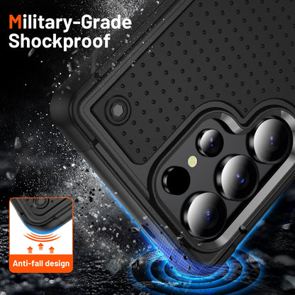 Three Layer Military Grade Case for Samsung Galaxy S25 Ultra S24 Plus S23 FE S22 S21 Ultra S 25 24 Phone Cover Cases